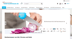 Desktop Screenshot of chef-kochmesser.de