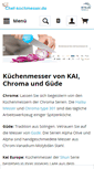 Mobile Screenshot of chef-kochmesser.de